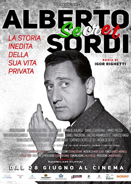 16LocandinaAlbertoSordi secret di Igor Righetti. Al cinema dal 28 giugno