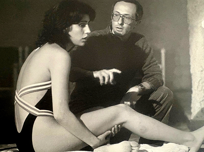 25Sestoeri con Jo champa sul set di DOLCE ASSENZA